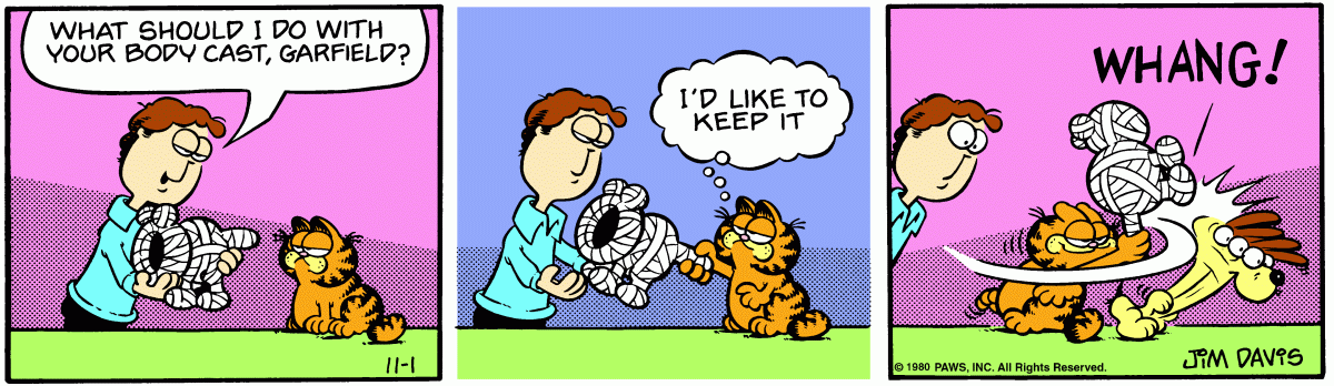 Garfield, November 1, 1980