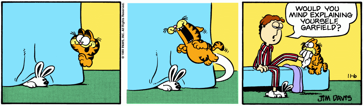 Garfield, November 6, 1980