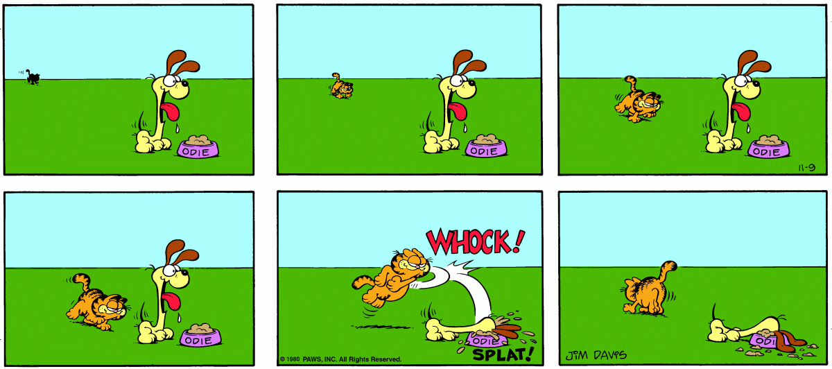 Garfield, November 9, 1980