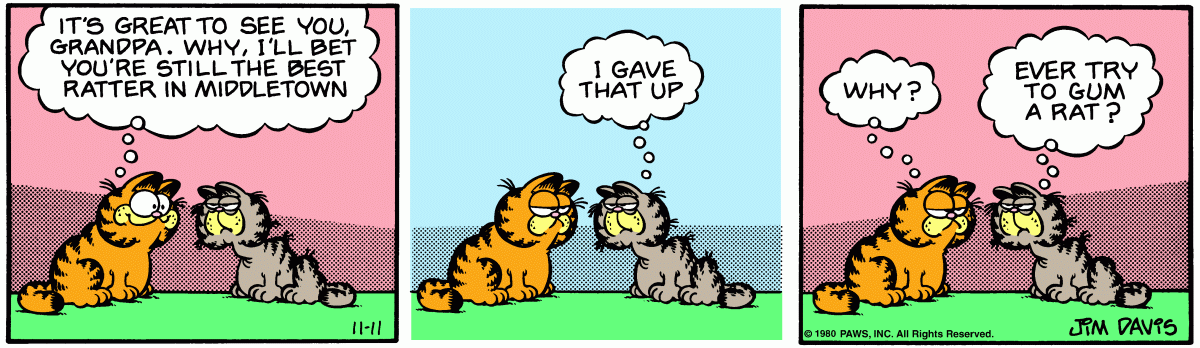 Garfield, November 11, 1980
