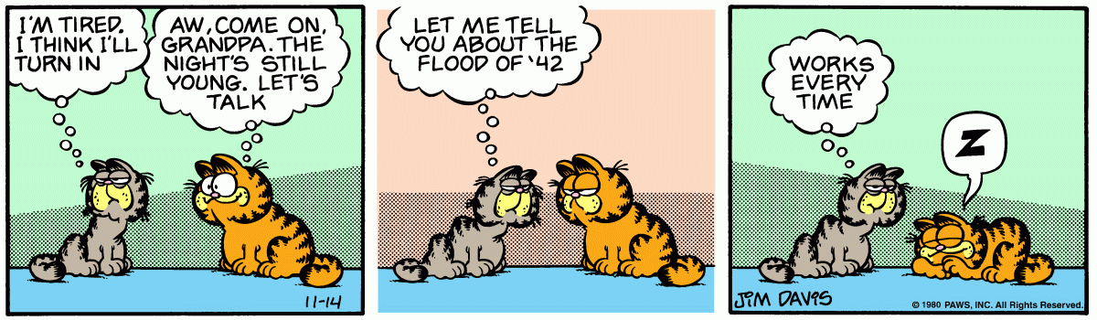 Garfield, November 14, 1980