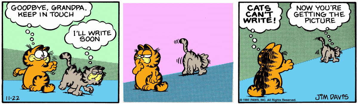 Garfield, November 22, 1980