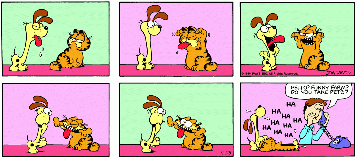 Garfield, November 23, 1980
