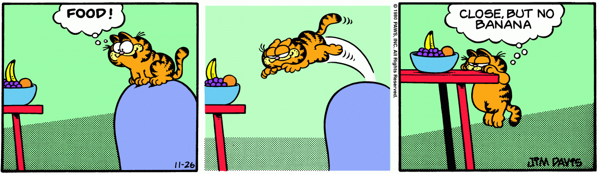 Garfield, November 26, 1980