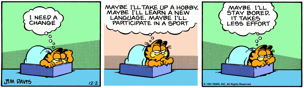 Garfield, December 2, 1980