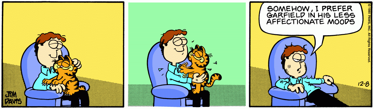 Garfield, December 8, 1980