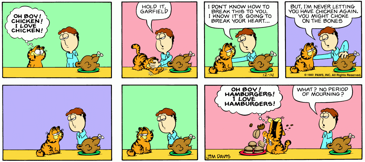 Garfield, December 14, 1980