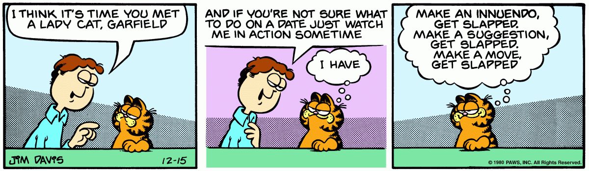Garfield, December 15, 1980