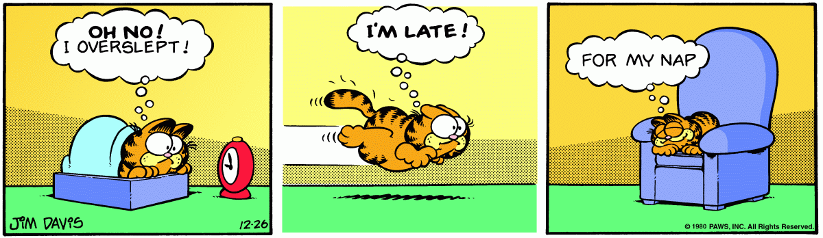 Garfield, December 26, 1980