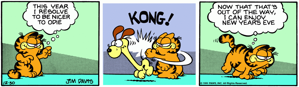 Garfield, December 30, 1980