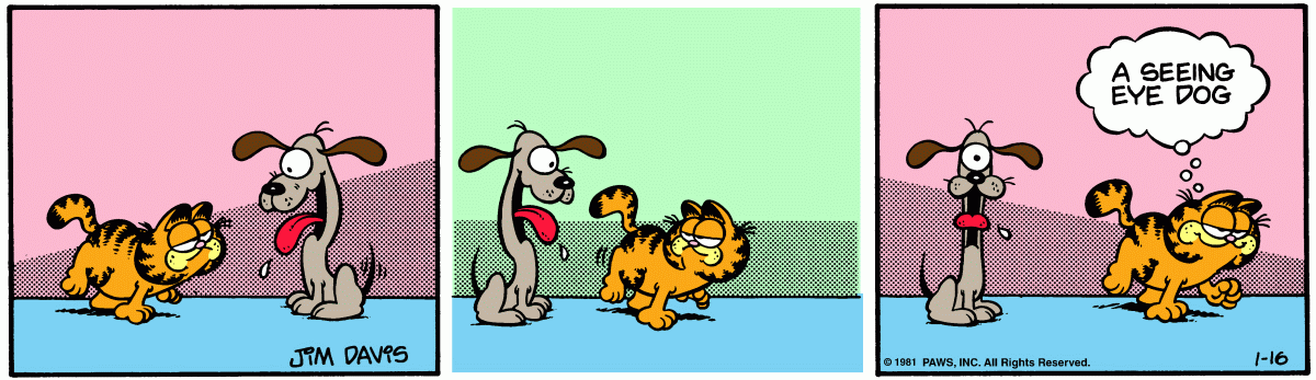 Garfield, January 16, 1981