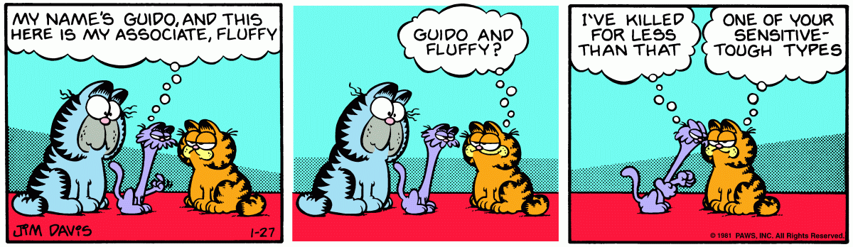 Garfield, January 27, 1981