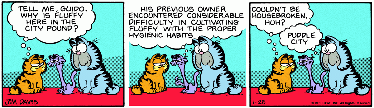 Garfield, January 28, 1981