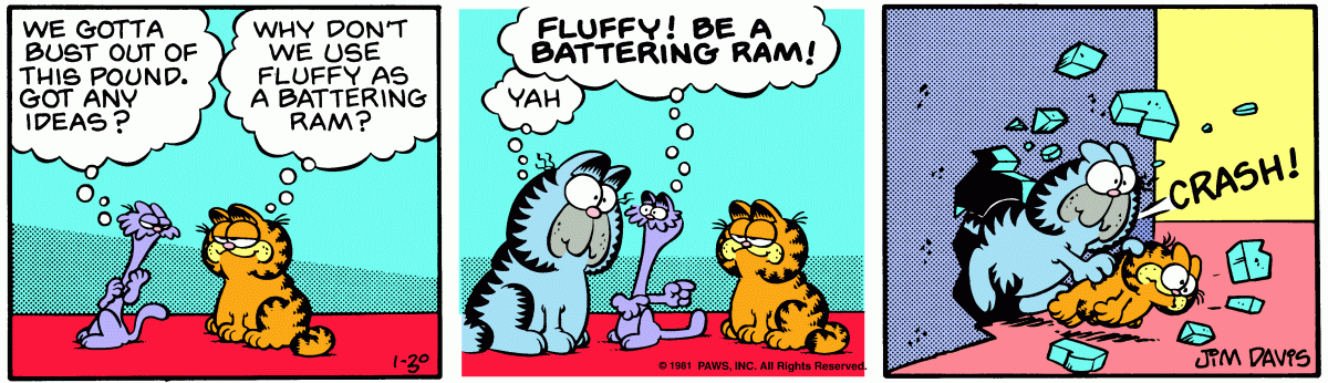 Garfield, January 30, 1981