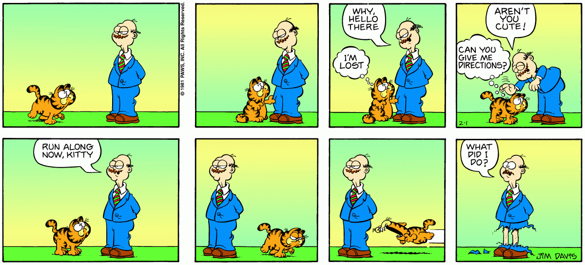 Garfield, February 1, 1981