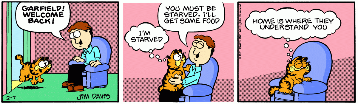 Garfield, February 7, 1981