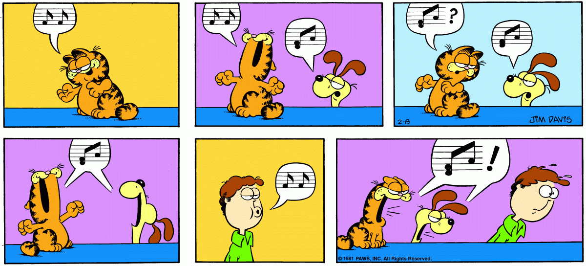 Garfield, February 8, 1981