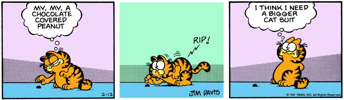 Garfield, February 12, 1981