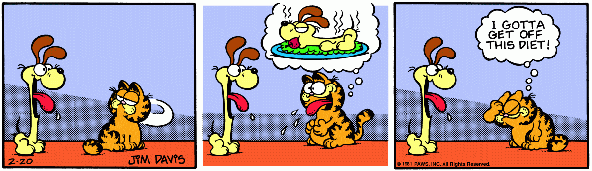 Garfield, February 20, 1981
