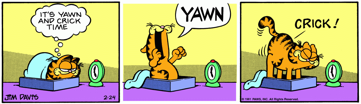 Garfield, February 24, 1981