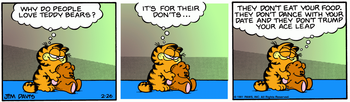 Garfield, February 26, 1981