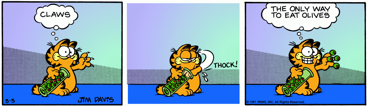 Garfield, March 3, 1981