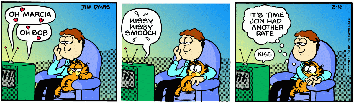 Garfield, March 16, 1981