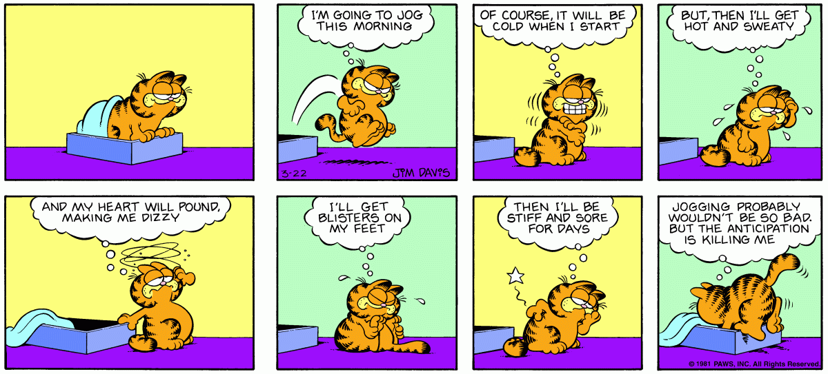 Garfield, March 22, 1981