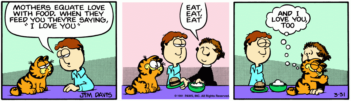Garfield, March 31, 1981