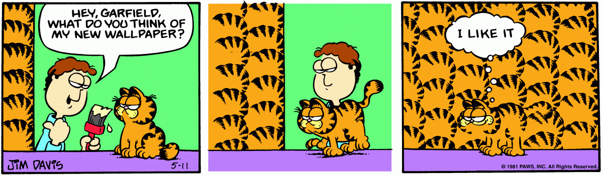 Garfield, May 11, 1981