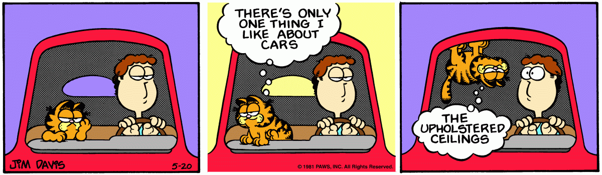 Garfield, May 20, 1981