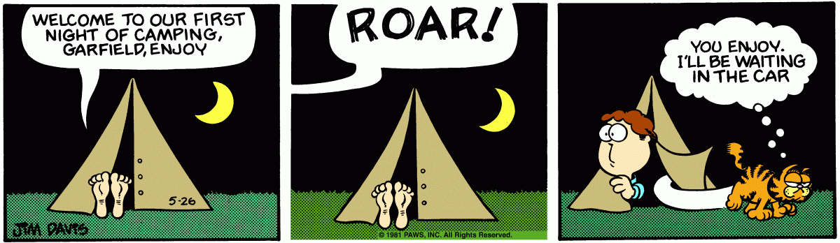 Garfield, May 26, 1981