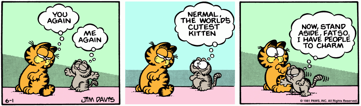 Garfield, June 1, 1981