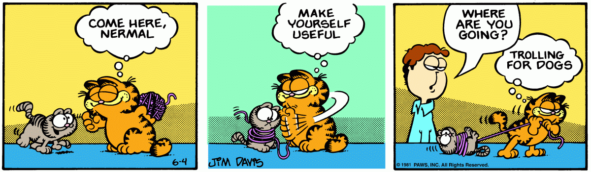 Garfield, June 4, 1981
