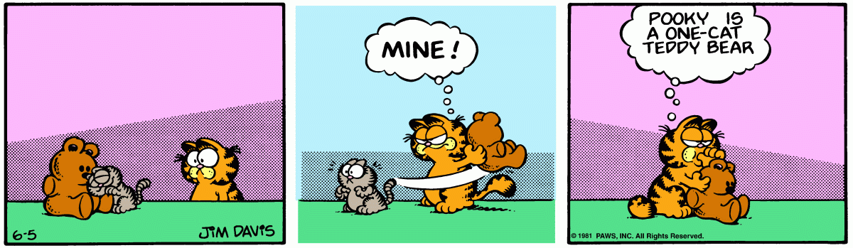 Garfield, June 5, 1981