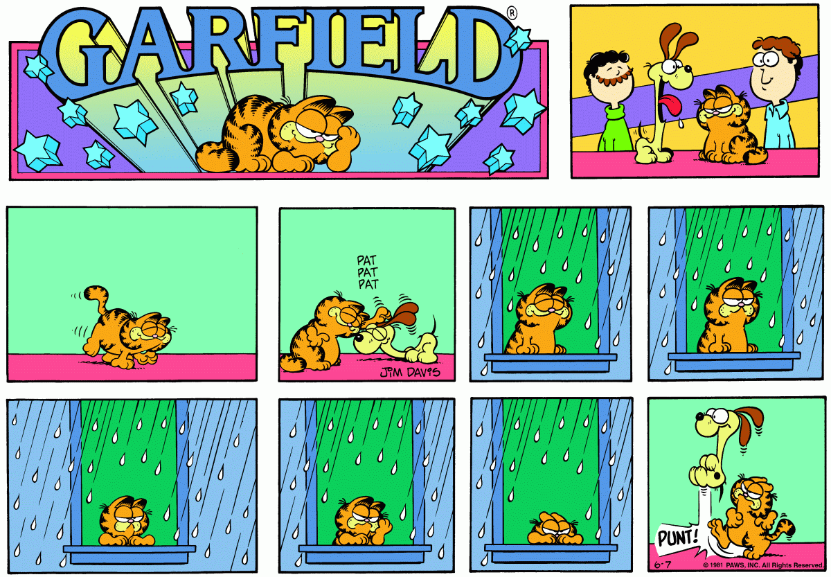 Garfield, June 7, 1981