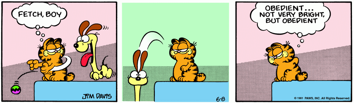 Garfield, June 8, 1981