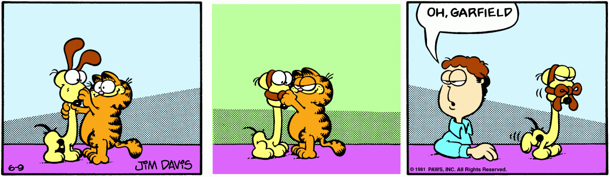 Garfield, June 9, 1981