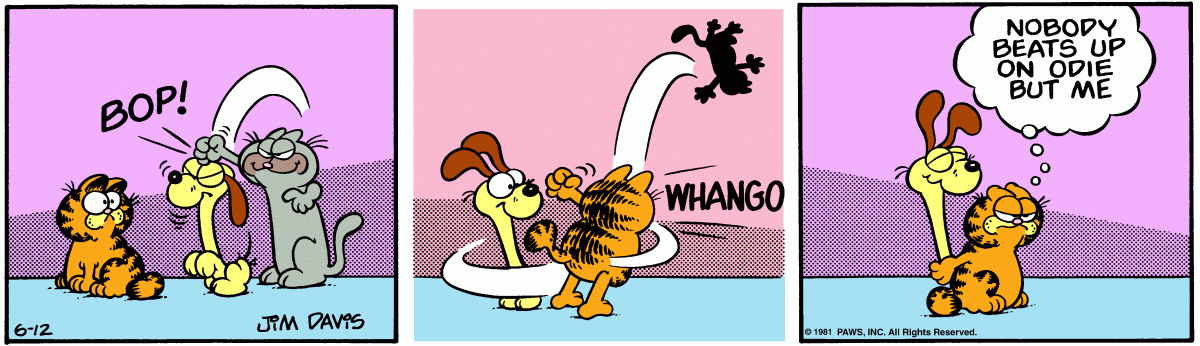 Garfield, June 12, 1981