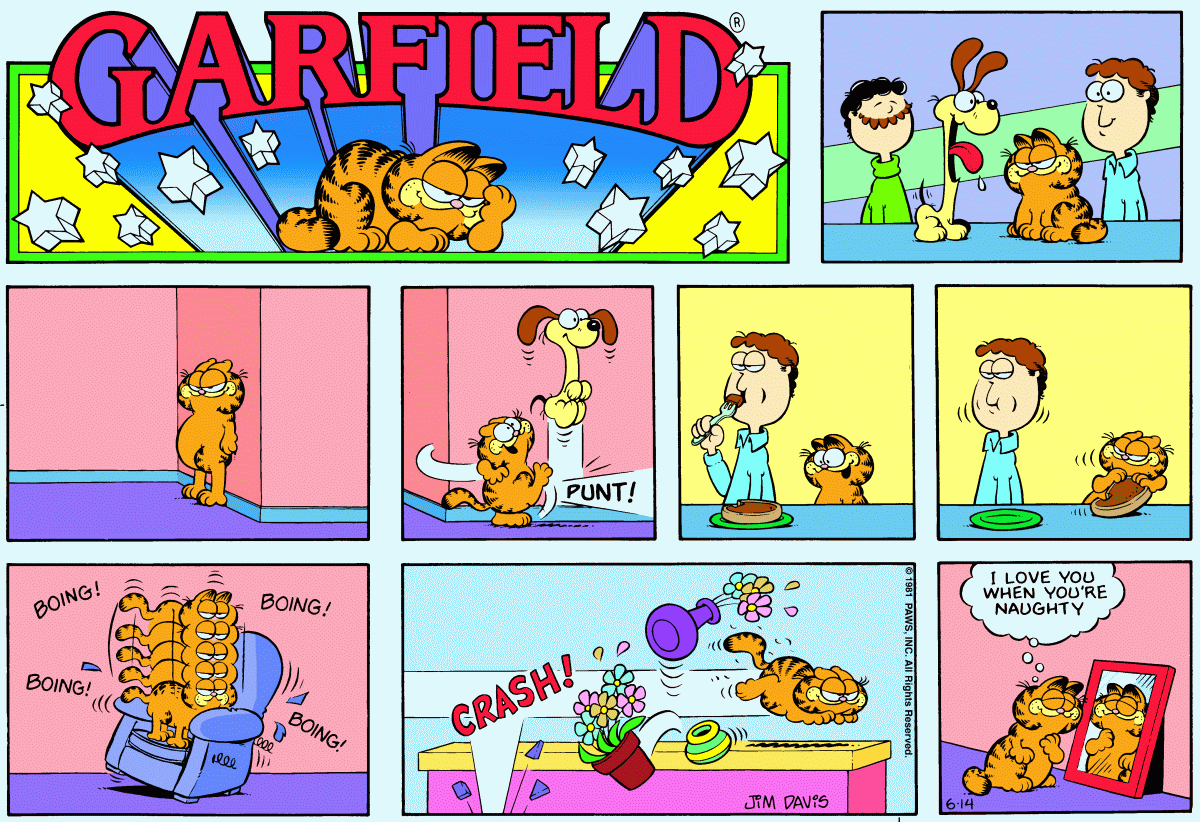 Garfield, June 14, 1981