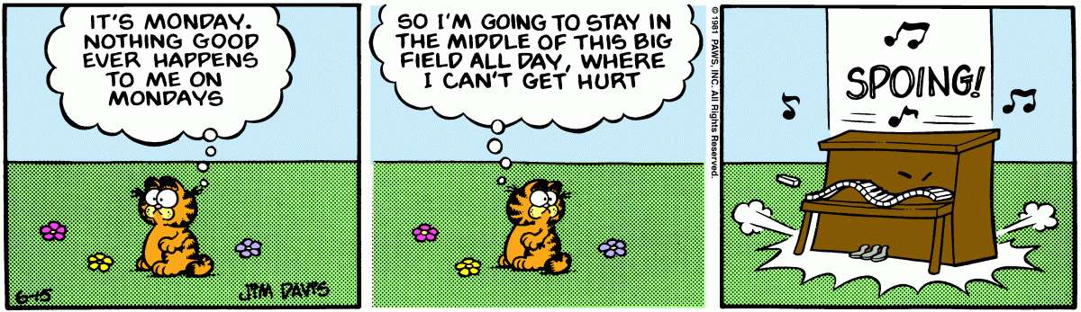 Garfield, June 15, 1981