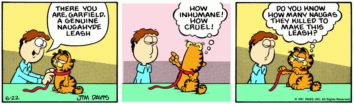 Garfield, June 22, 1981