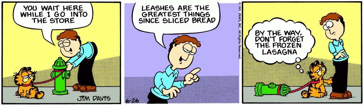 Garfield, June 26, 1981