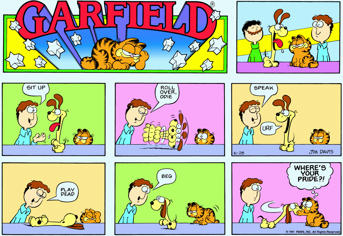 Garfield, June 28, 1981