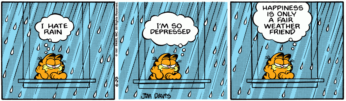 Garfield, June 29, 1981