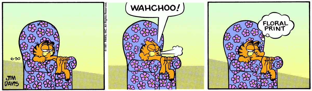 Garfield, June 30, 1981