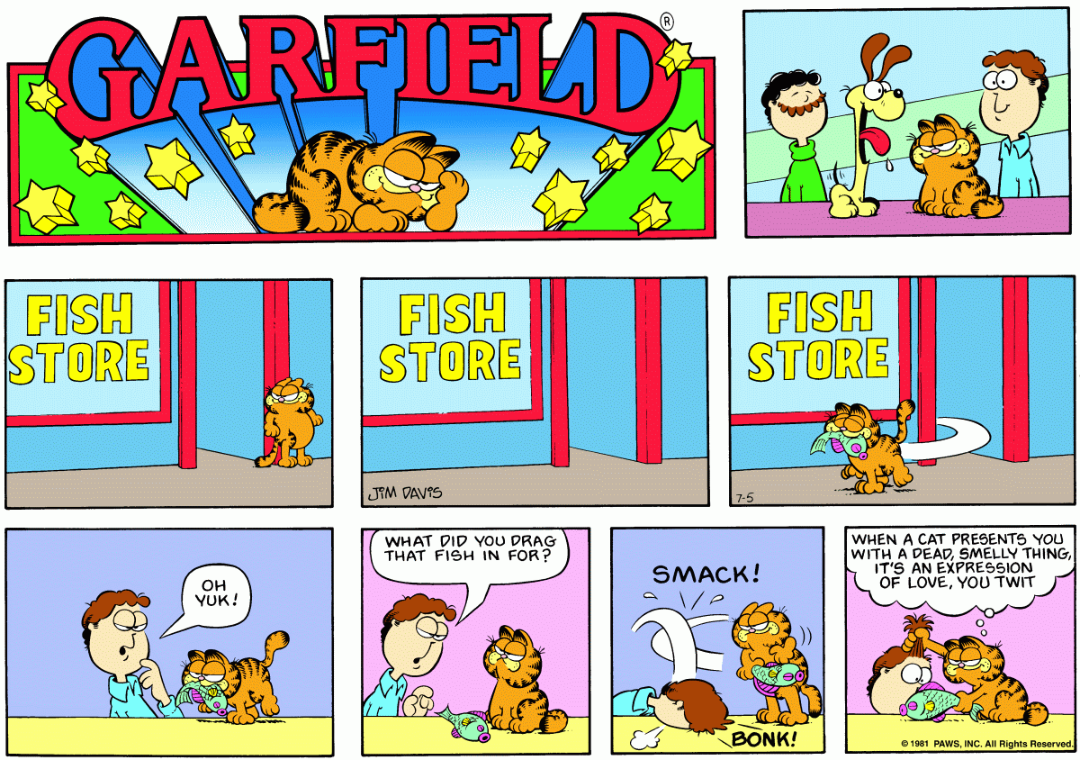 Garfield, July 5, 1981