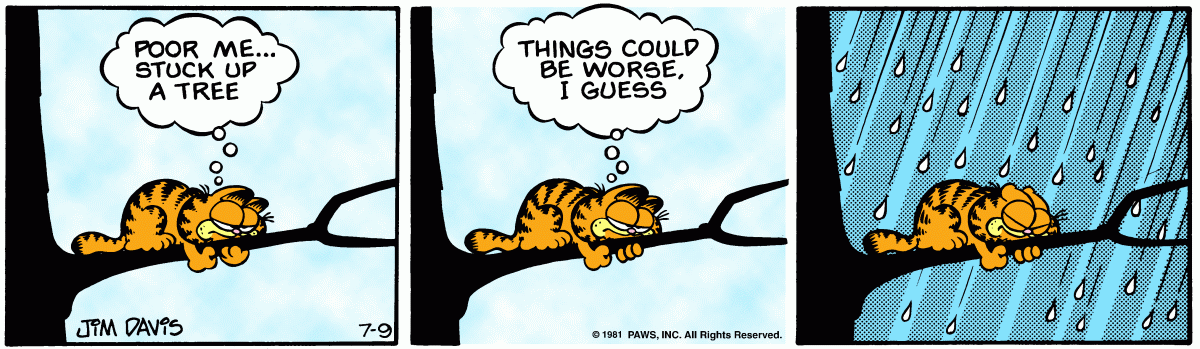 Garfield, July 9, 1981