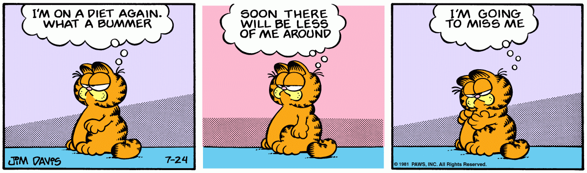 Garfield, July 24, 1981
