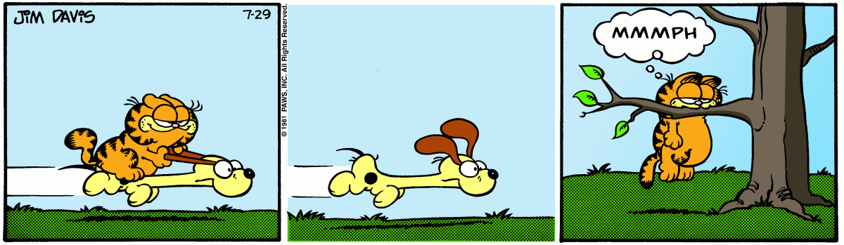 Garfield, July 29, 1981